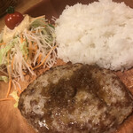 びっくりドンキー - レギュラーバーグディッシュ