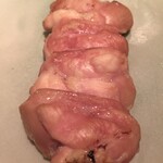 オオクサ - 山梨信玄どりの羽子板　尾の部分の筋肉でせせりの次に動いている部位ですから肉々しくて美味しいです