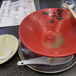 佐賀ラーメン いちげん。 - 今回も熊本のラーメン屋さん「一連」のどんぶりでした！