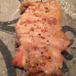 オオクサ - 大山鶏のはらみを追加でいただきました　次回から二人前出してもらえるように交渉しようかな（笑）