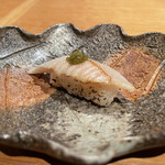 懐食みちば - 寒鰤炙り寿司