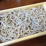 蕎麦処 若佐 - 板そば850円・細打ち