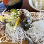 梶ノ亭 - あじたたき定食