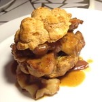 ブラッスリー アルティザン - ⑤シューに入ったリードボーのソテー2500円