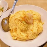 観行雲 - 芝エビと玉子の炒め　¥650(税込)