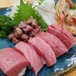 みなと市場 小松鮪専門店 - ◆「世界最北のまぐろのお造り」