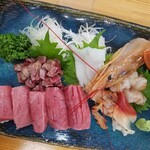 みなと市場 小松鮪専門店 - ◆「世界最北のまぐろのお造り」