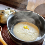 そばの実 - そばがき