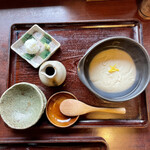 そばの実 - そばがき