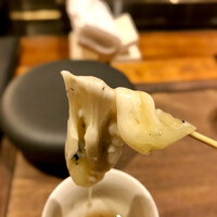 鶏匠 膳 - 一品  スカモルツァチーズのトリュフ餡掛け　リフト