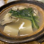 品川うお宿  - 牡蠣豆腐700円