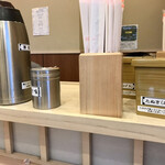 そばの神田 東一屋 - コンディメンツ。