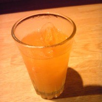 里葉亭 - 食前酒（みかん酒）