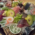 かもめ食堂 - 刺し身の盛合せ