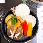 Kurogewagyuu Yakiniku Satsuma Ushinokura - 野菜