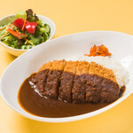 Kagoshima-made pork cutlet curry