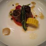 てっぱん　修三 - 焼きナスの肉巻