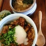 Seishun Shokudou - 味噌豚丼＋ミニうどん