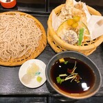 日本橋 やぶ久 両国江戸NOREN店 - 舞茸天せいろ