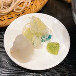 日本橋 やぶ久 両国江戸NOREN店 - 薬味たち