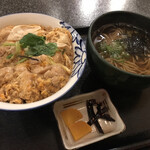 信州そば - 親子丼とミニ蕎麦