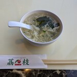 チャイニーズ キッチン 茘枝 - たまごスープ
