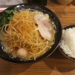 Ichikakuya - 醤油690円(イベントで550円)、白髪ネギ160円(2020.12.11)