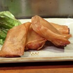 やきとり 正や - 自家製の春巻