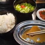 江南焼肉 肉のよいち - ごはんは、大盛りで普通の感じ