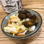 とんかつ八千代 - 漬物