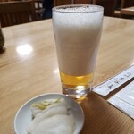 Mitaniya - ラガー大瓶とおしんこ
