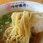 中村商店 きんせい - 豚骨醤油（自家製中細ストレート麺）