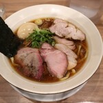 麺処 ほん田 - 特製醤油１５００円＋手揉み麺変更５０円