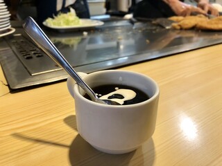 ステーキ宮川 - 〆のコーヒーゼリーは無料サービス