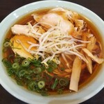 大衆うま味処 くれよん食堂 - 日替わりランチの中華そば　※更に拡大(2020.04.07)