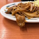 日高屋 - 逃げ出そうとする肉