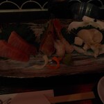 酒場かんかん - 日替わりのお刺身。ちょっと高いかなー。