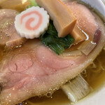 中華そば 深緑 - もろみポークのロース