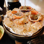 海食空間　かに乃花 - 焼きガニ