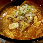 レモンサワー500円飲み放題 焼肉ホルモン酒場1129 - ユッケジャンラーメン418円