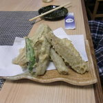 しお津 - ごぼうの天ぷら