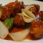 中国料理鮮楽園 - 酢豚