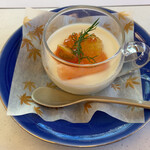 和創り 萌木 - 焼き那須のムース。香ばしくて美味しい