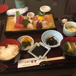 通友 - 刺身定食(並)1300円