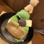 かぐらちゃかプチ - 2020/12/27 ランチで利用。
抹茶トーストセット(1,200円＋税)