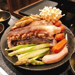 月島名物もんじゃ だるま 粋な店 - 