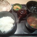 オーベルジュ土佐山 - 土佐山自慢卵掛け御飯のセット
