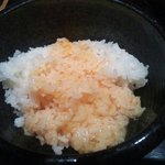 オーベルジュ土佐山 - 卵掛け御飯の完成