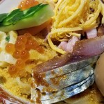 ラーメン巌哲 - 新年限定献立 巌哲ちらし＋半熟煮玉子