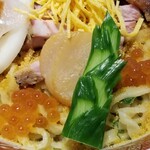 ラーメン巌哲 - 新年限定献立 巌哲ちらし＋半熟煮玉子